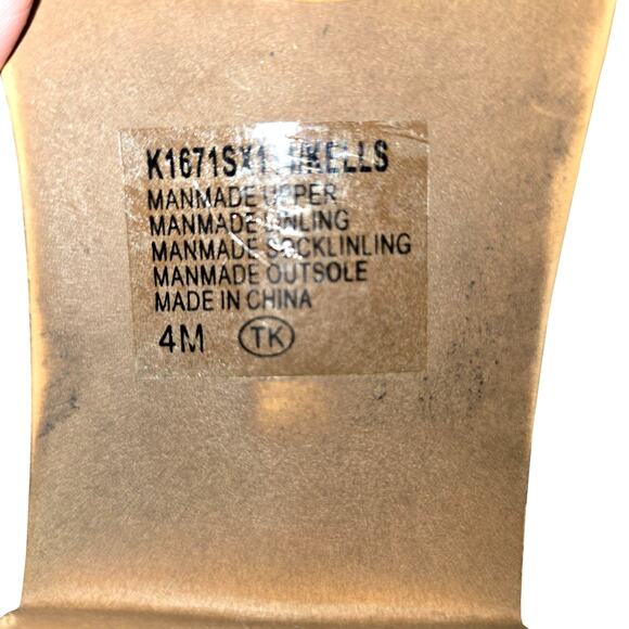 Girl's 4 White Open Toed Boot With Butterflies Sandal Shoe  2 Inch Heel Zipper - Picture 6 of 8